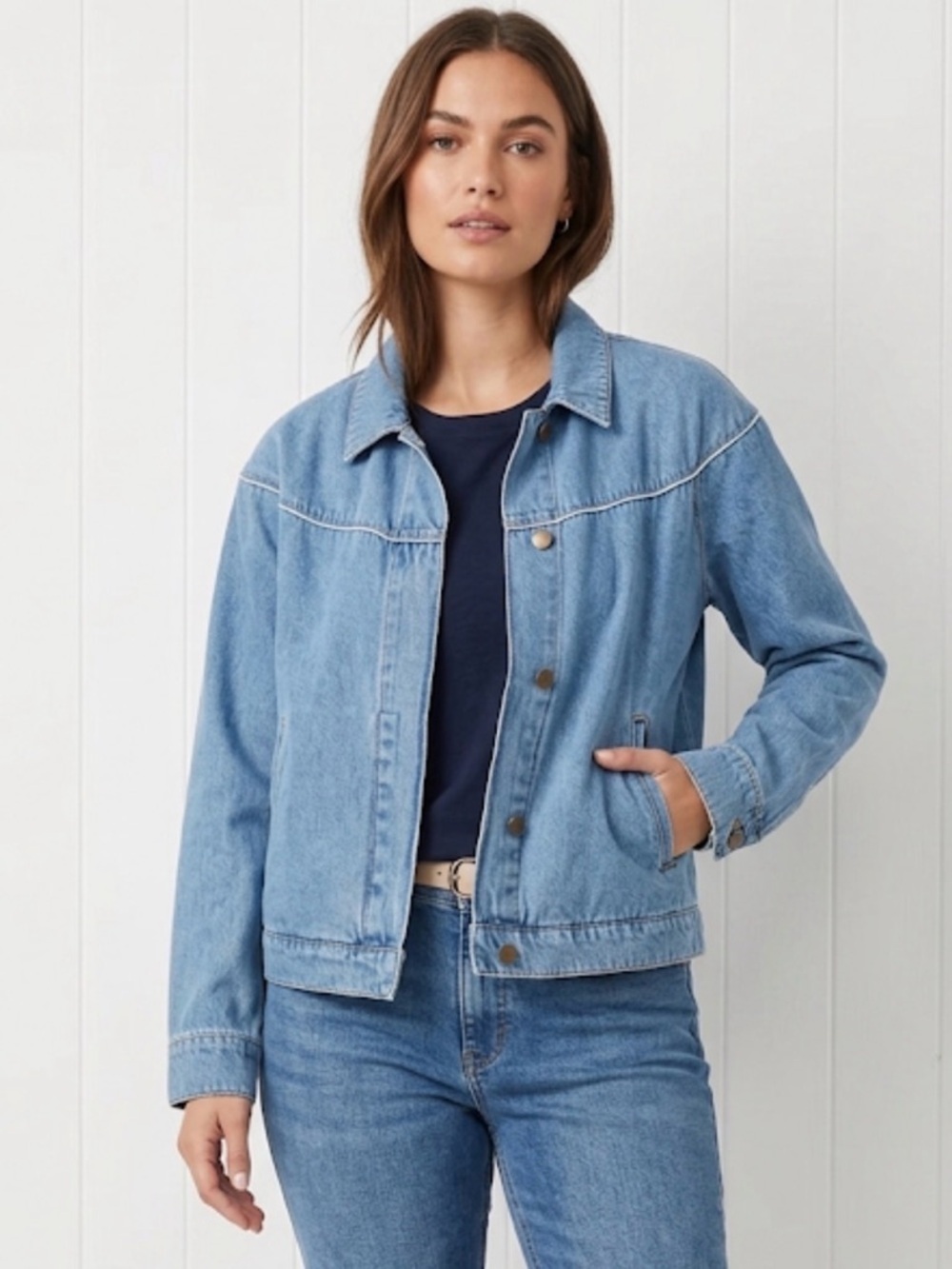 Vintage Y2K Justin Timberlake Jean Jacket